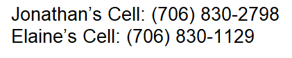 Mobile Numbers for Jonathan and Elaine